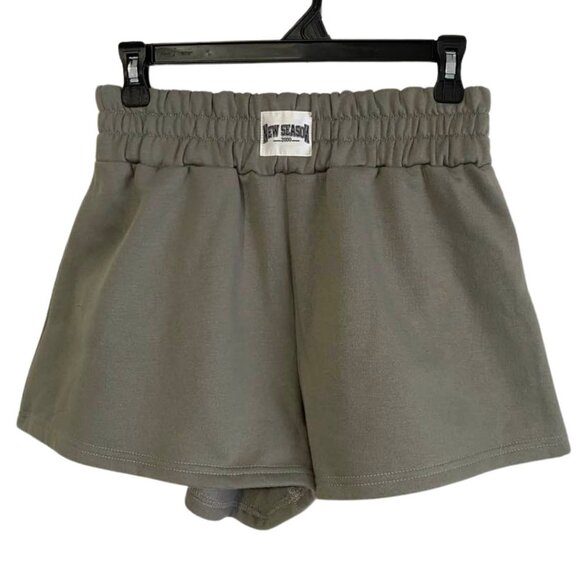 2 for $15 SHEIN EZWear Wide Elastic Waist Patch Track Shorts New Without Tag - Picture 3 of 13